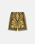 VERSACE Barocco Silk Shorts Mens Apparel